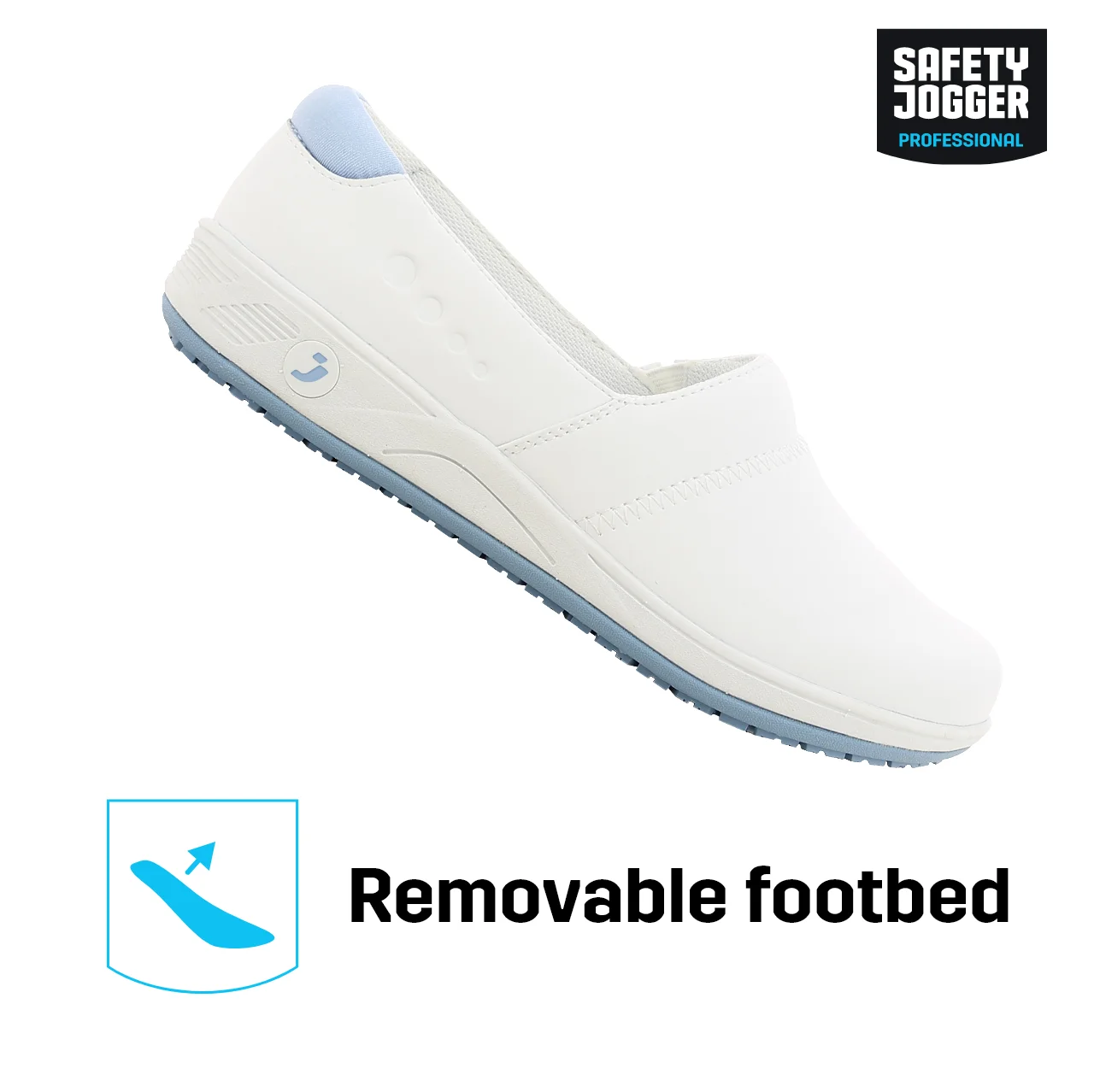 Quality Guarantee Ce Norm Removable Insole Nursing Food Cleaning Shoes