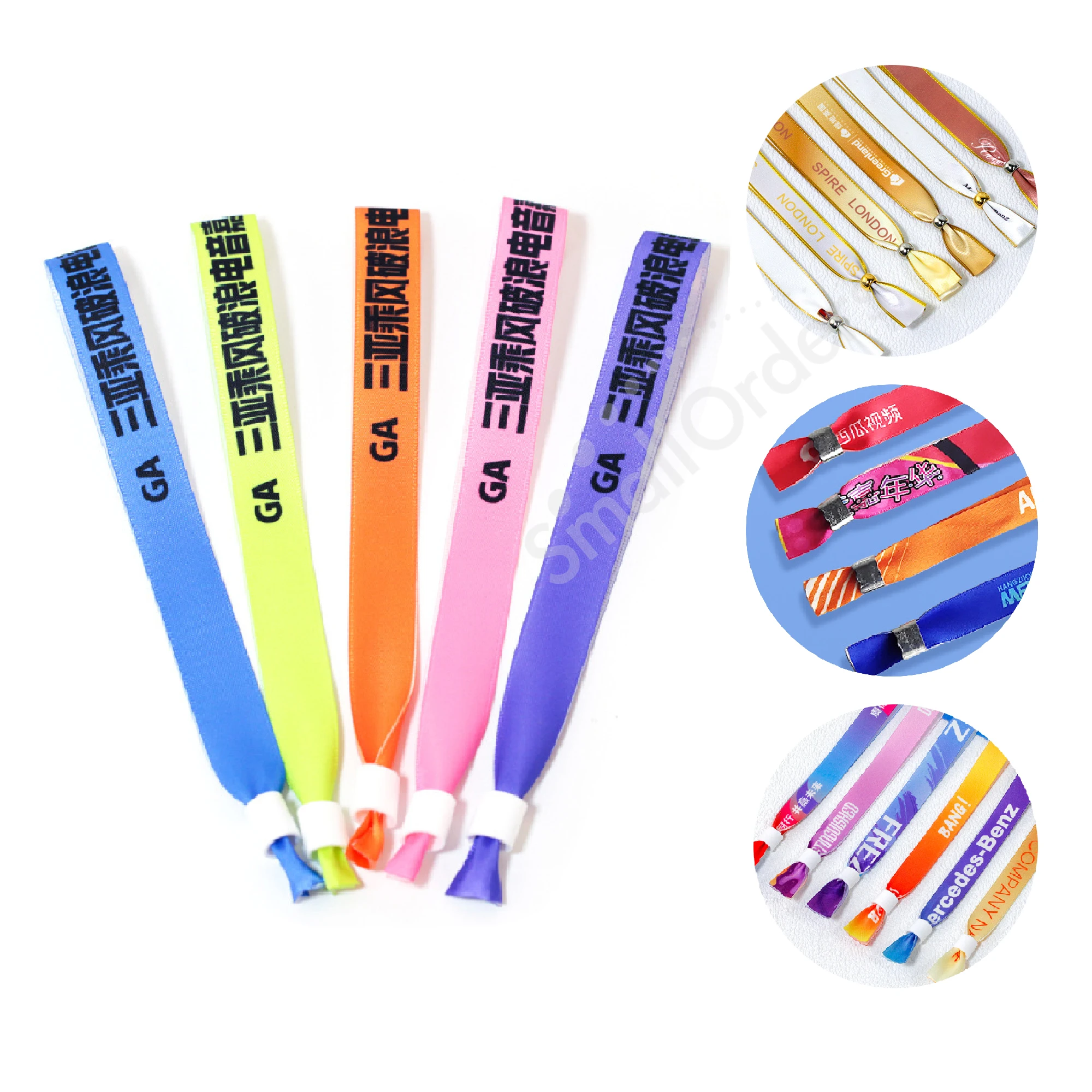 Custom logo promotional wrist bands Wristband