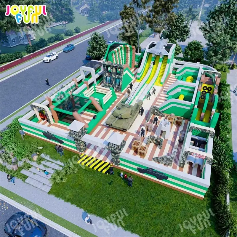 JOYFUL FUN  OEM Factory Inflatable Playground Inflatable Park