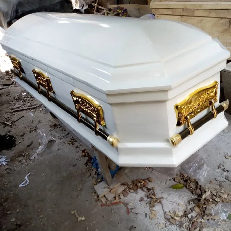 CH-03 Customized Funeral Decoration Plastic Casket Handles American Style Adult Coffin Accessories Golden Competitive Price