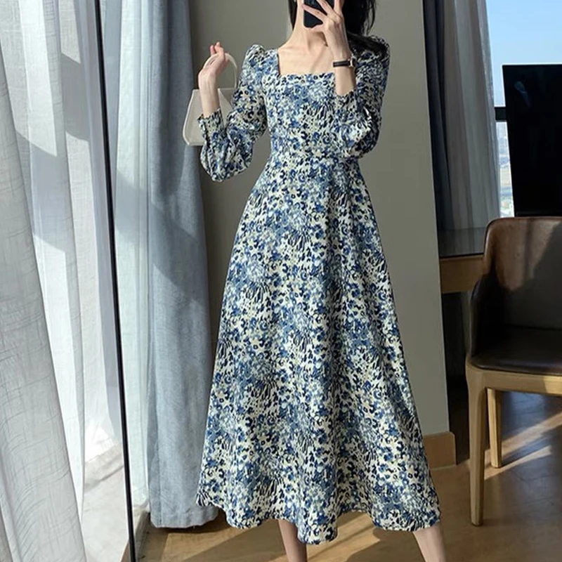 In the Style Longsleeve Dress natural white-black allover print casual look Fashion Dresses Longsleeve Dresses 