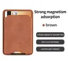 Marrone Scuro - Stile a Chiusura Magnetica