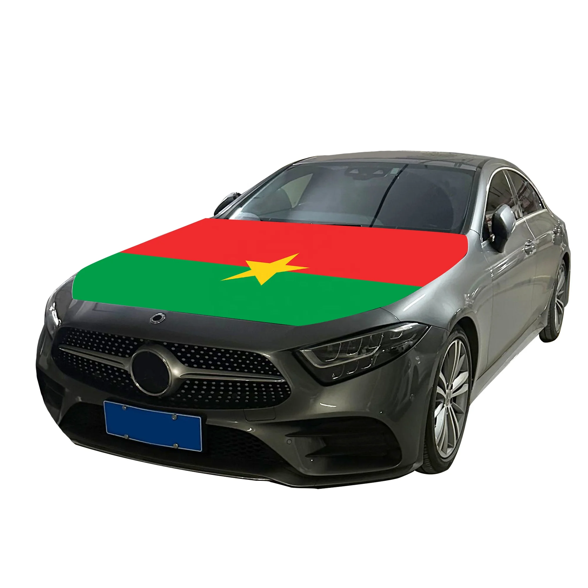 Drapeau De Voiture Bagetu – 2 Pièces Avec Base Magnétique – Mât Flexible En Acier à Ressort – Double Face – Dimensions 14 X 21 Cm – Pour Camion, Bateau, Véhicule – Ne Raye Pas La Peinture