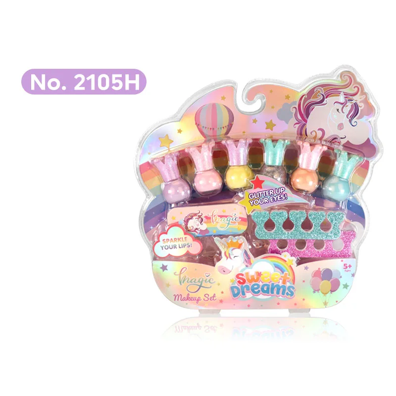 Отличная цена лак для ногтей частная марка арбуз Макияж детей декоративный косметический набор