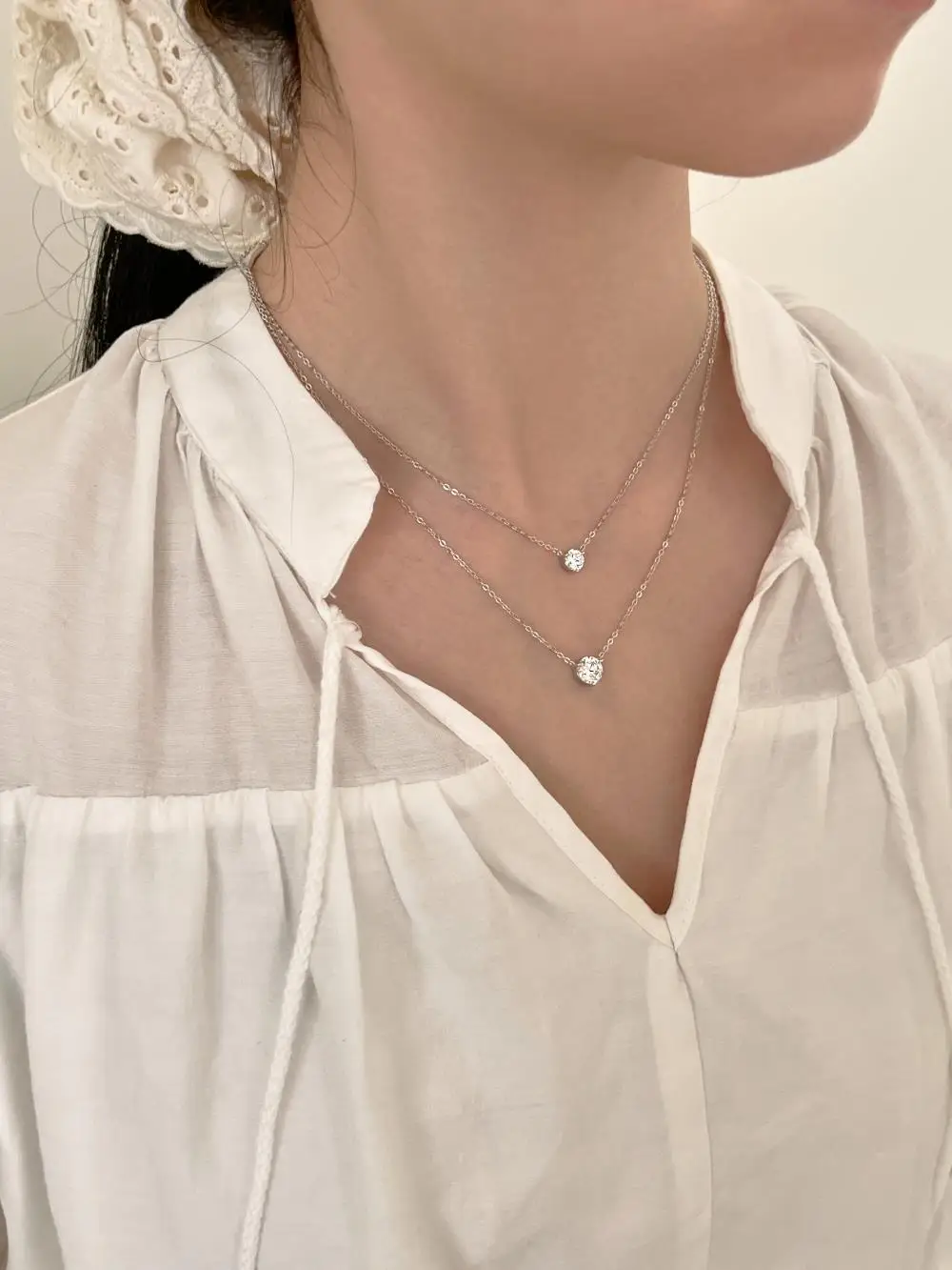 KAKODIY fashion new gold-plated 925 sterling silver boutique jewelry round pendant necklace detail 7