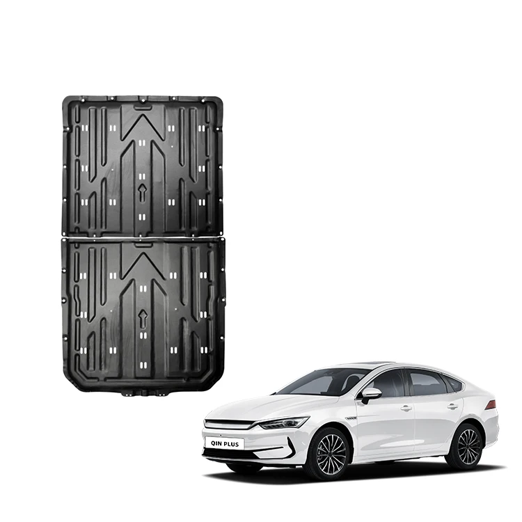 Manganese Steel Hard Car Chassis Guard for Byd Qin Plus Accessory Engine Cover Protector Steel Skid Plate