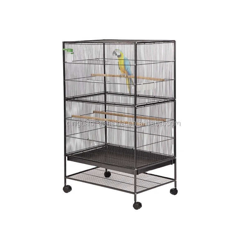 Large Flight Finch Birds Breading Bird Cage Parrot Cage With 4 Wheels Buy Parrot Cage Large Parrot Cage Bird Cage Parrot Cage Product On Alibaba Com