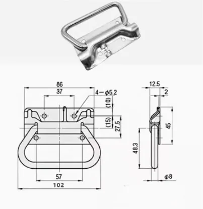 Customized Supplier Kitchen Handle Window Handles Door Cabinet Handles details