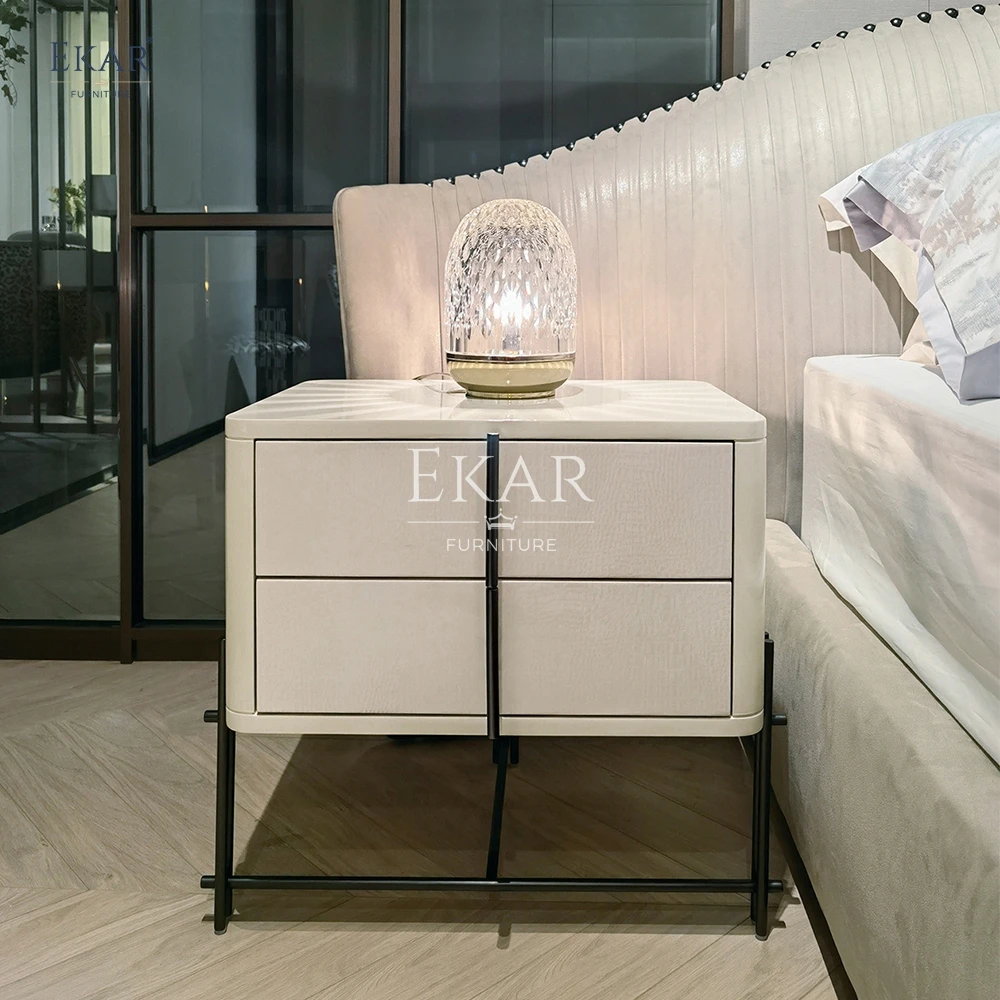 product elegant wooden bedside table with modern design suitable for bedroom hotel villa use-61