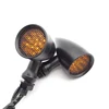 Carcasa negra, luz amarilla (individual)