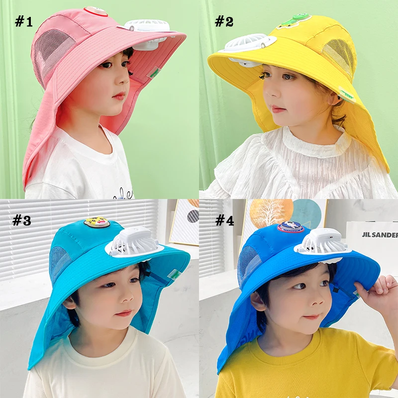 animal patch cute sun hat with