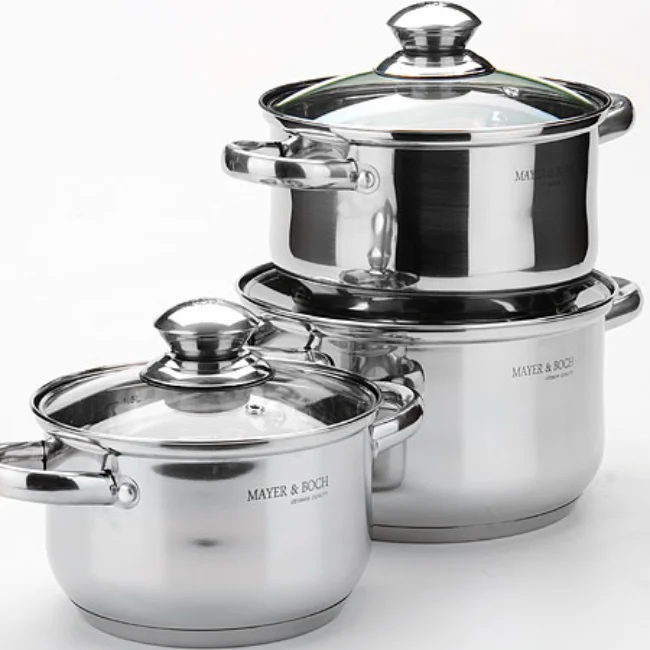 Cookware Stackable 100Pc Masculine Enjoy Gripper 13 Cookware Meyer Cookware Setsroups Enterprise Stock Pot Stainless