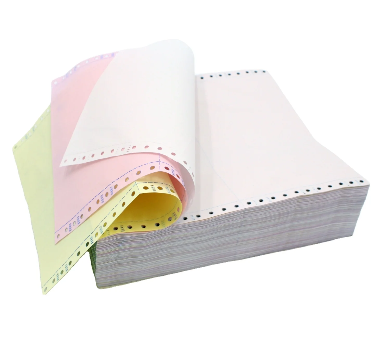 Continuous Carbonless NCR Printing Office Invoice Paper 9.5*11 Form-for Invoices and Receipts