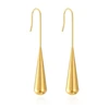Orecchini pendenti a goccia grande in oro MS-046