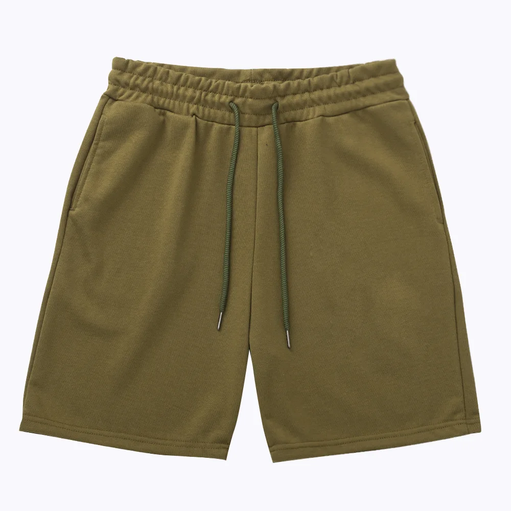 Pantaloncini da uomo da basket in poliestere unisex in cotone tinta unita estivo personalizzato all'ingrosso590_voghion.com