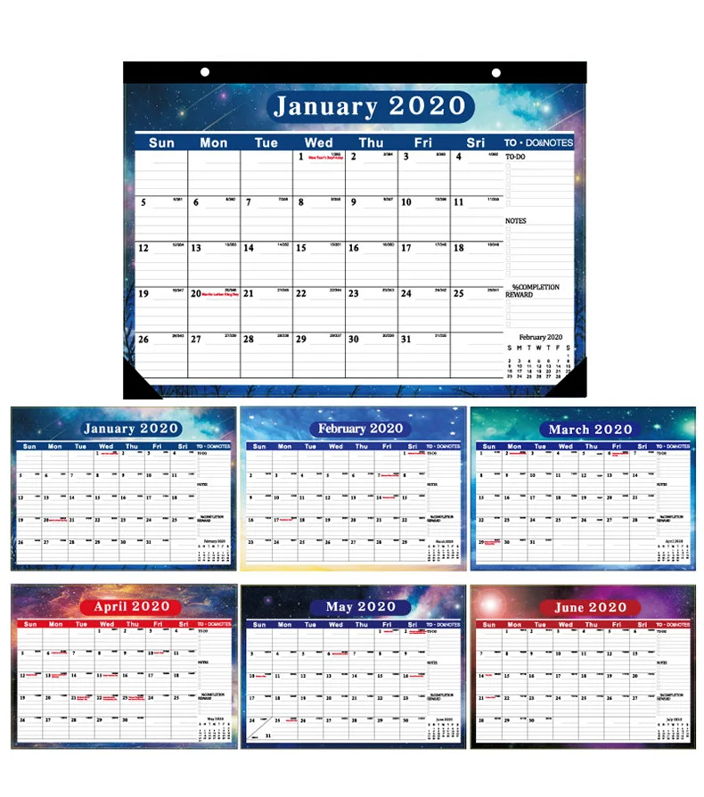 Лидер продаж на Amazon, печатный Еженедельный планировщик с индивидуальным логотипом, настольный календарь