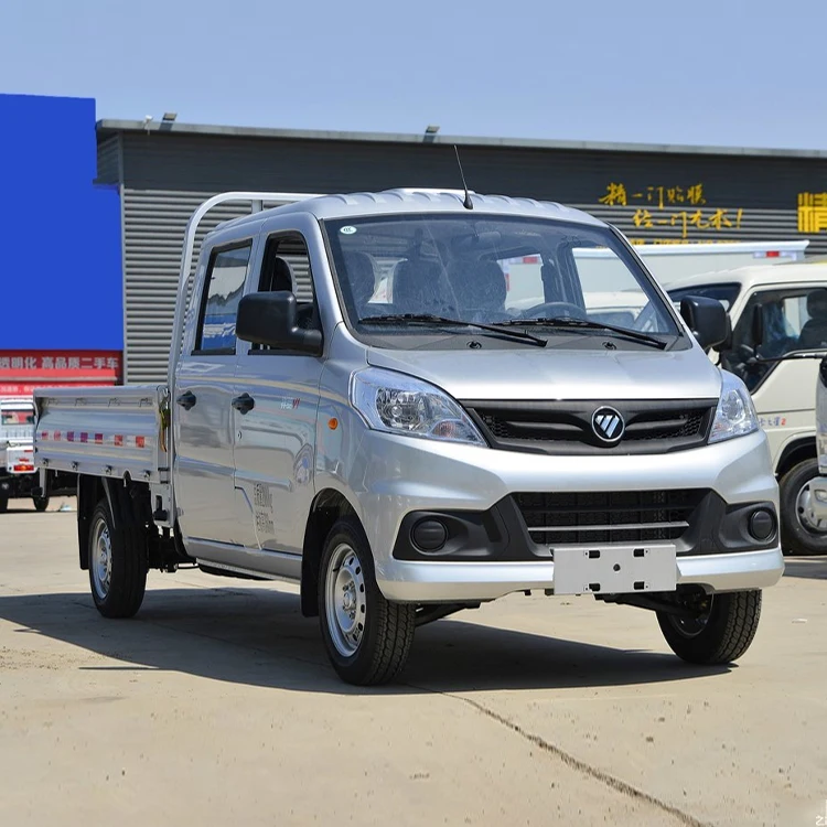 China Brand Foton 4x2 Cargo Truck Foton Xiangling V1 2tons 90hp Cheap Small Mini Cargo Light Lorry Truck For Sale details