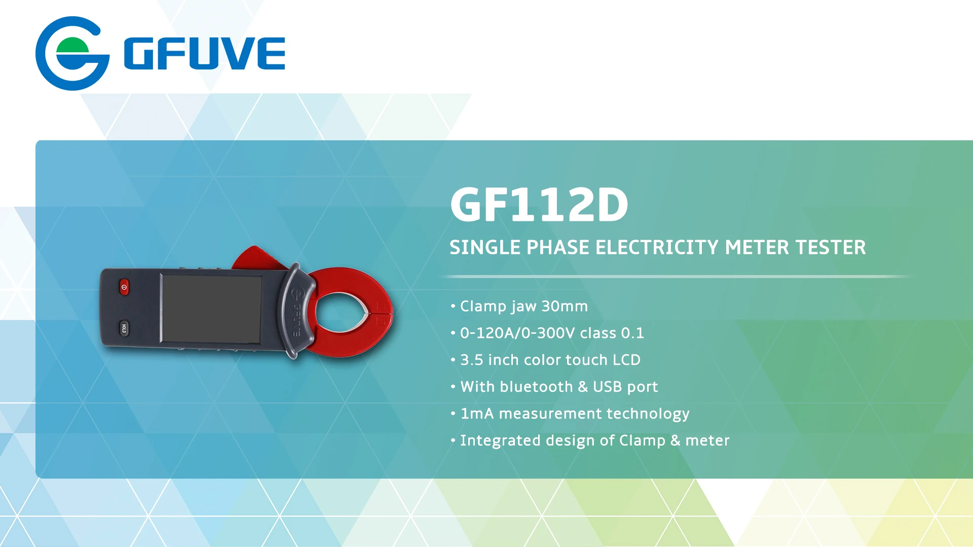 Gf112d 1-ph Power Meter Tester St9001 With Ce Marketing For Watt-hour