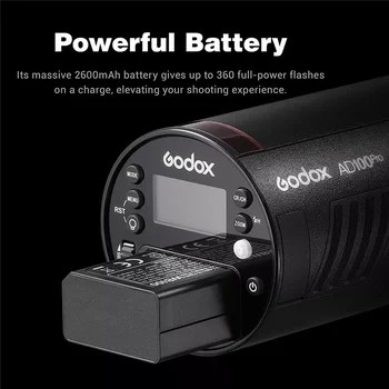 Godox AD100pro 100Ws Outdoor Flash Speedlight 2.4G Wireless X AD100 PRO Pocket Flash for Fujifilm detail image