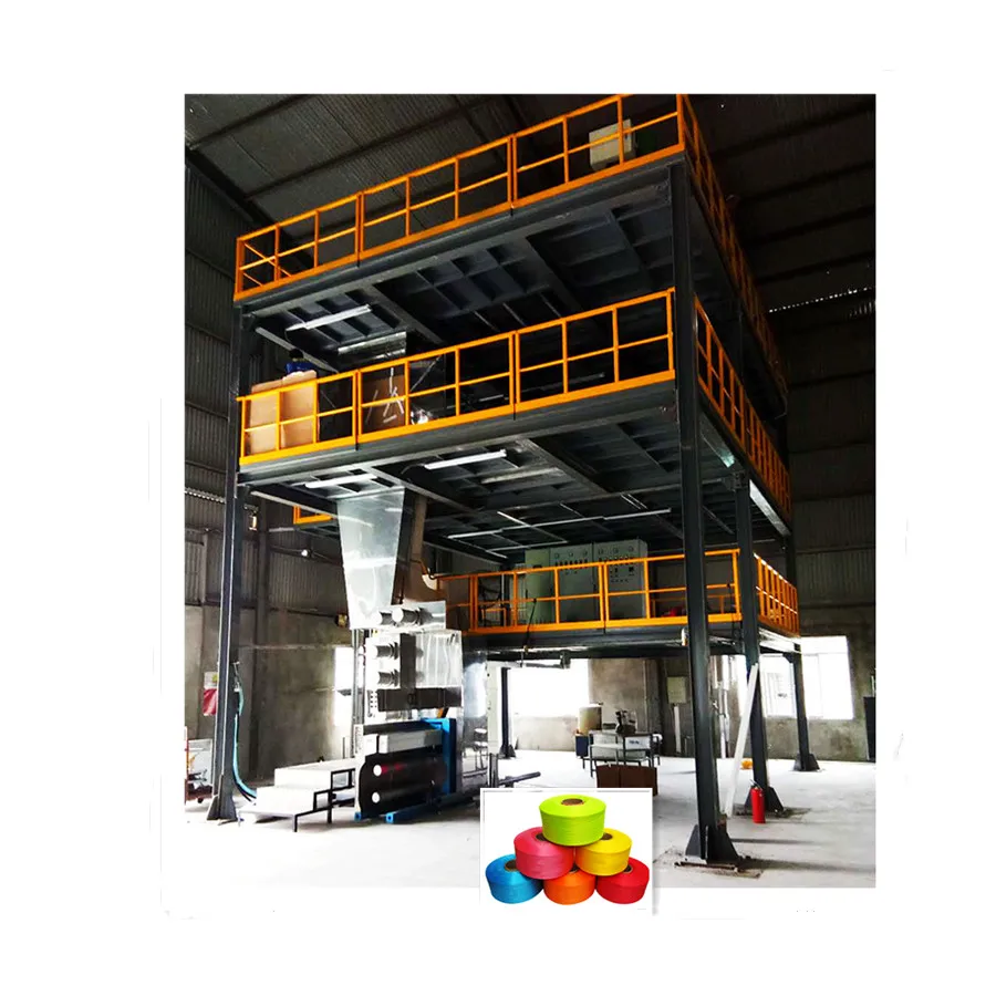 Spinning Pet Polyester Poy Multifilament Yarn Extruder Line Machine