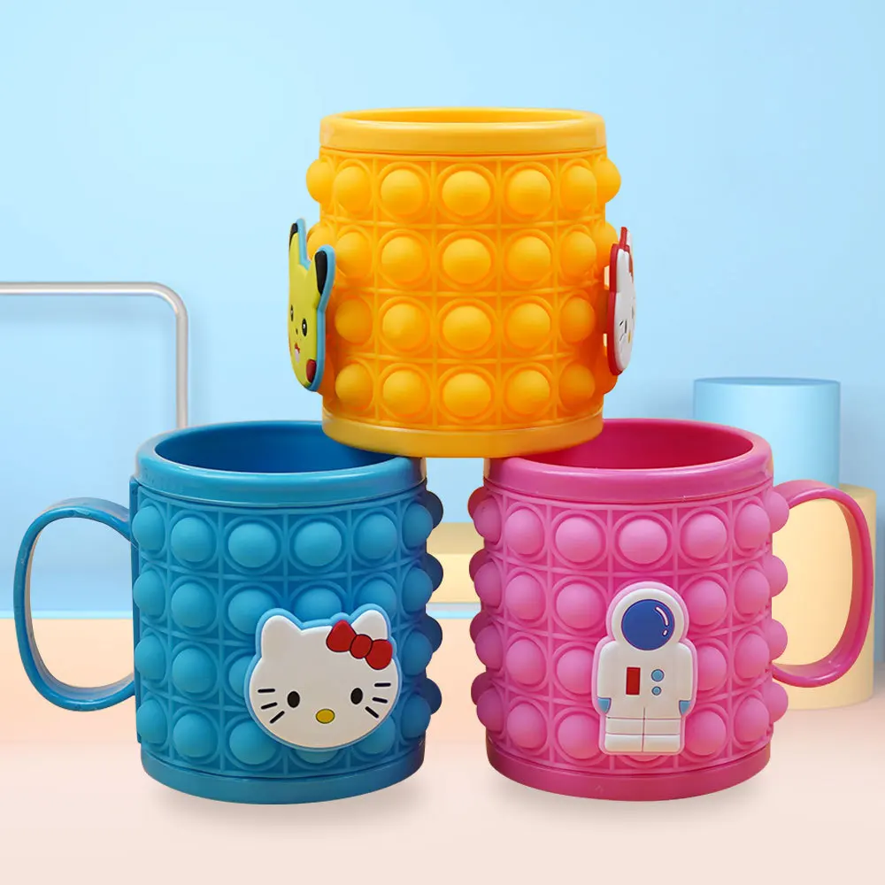 Силиконовая чашка для воды, 200-300 мл