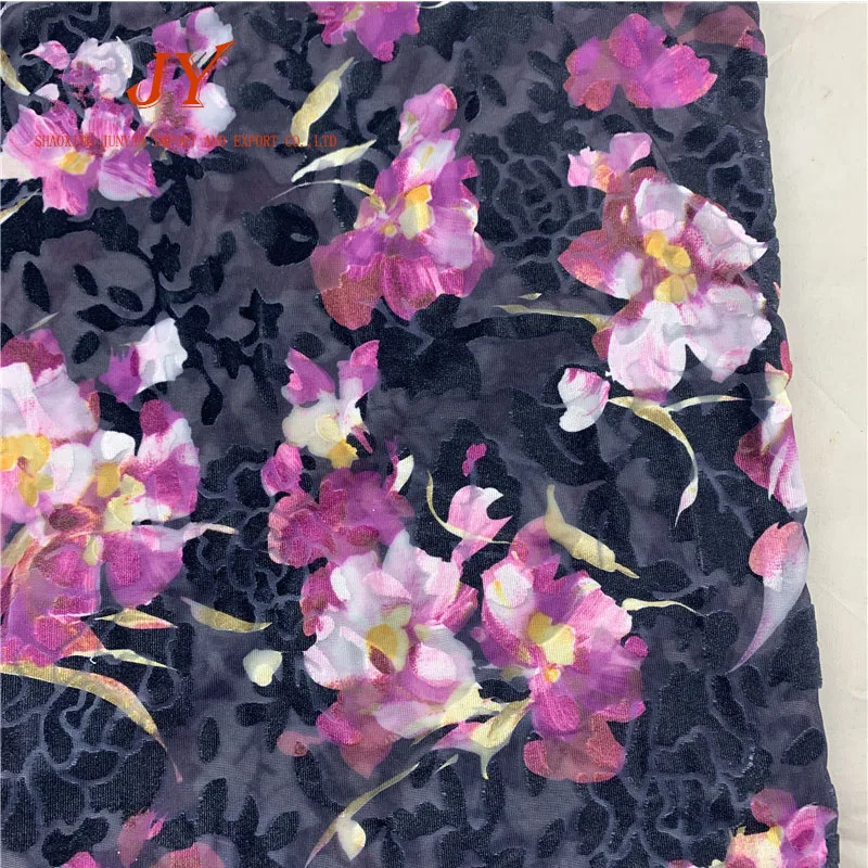 Вискоза ткань трикотаж нейлон оптовая продажа печатный бархат Китай искусственный шелк технический