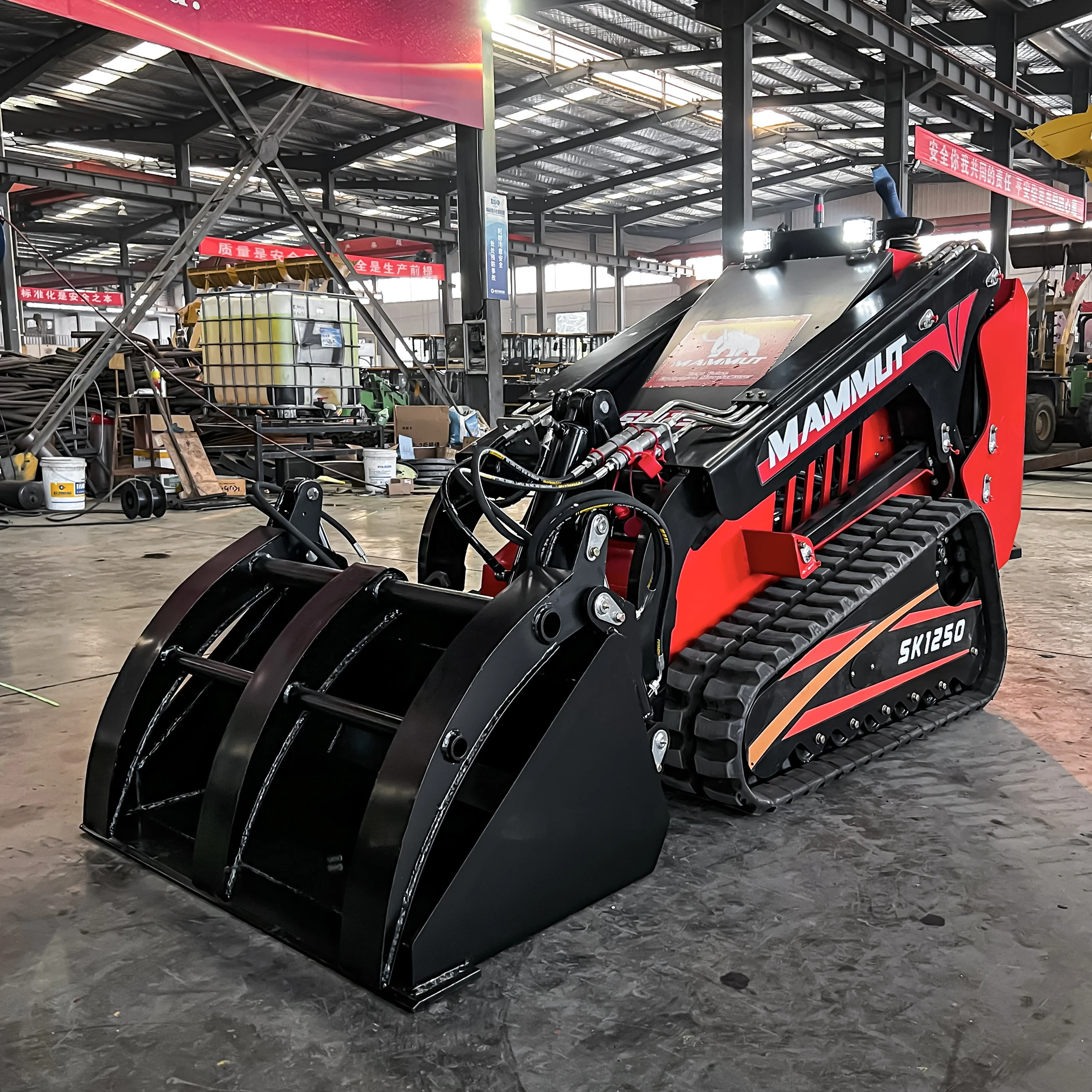 Skid Steer Attachments Lawn Mower Attachment For Mini Loaders Buy Ce