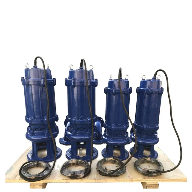 12inch 150m3/h heavy duty easy installation submersible pump for sewage portable and inline sewage pump