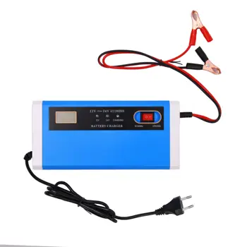 Universal Car Motorcycle Boat Auto Battery Charger 12v 24v Automatic Switching 5A 10A Smart Battery Charger