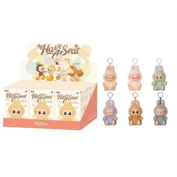 POPMARTS LABUBU V2 New Arrival Heart-Beating Macarons Vinyl Face Series Trendy Toy Figure Art Set Blind Box POP-1