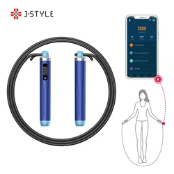 J-стильных фитнесс-Регулируемая скорость тяжелый взвешенный Bluetooth App управление подсчет Смарт