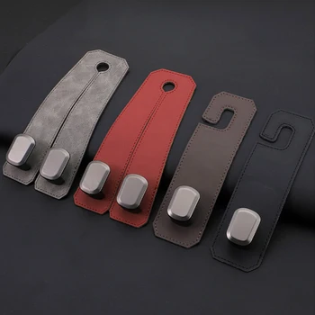 Customized Suede Car Back Seat Hooks Auto Parts Car Hook Hanger For Storage Bag Clothes