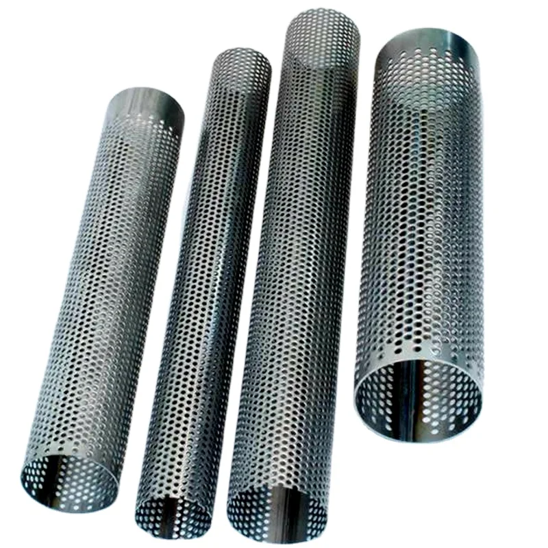 Dongjie Free Sample Service Stainless Steel Perforated Metal Mesh Air Filter Cylinders Round 37-1950 Micron