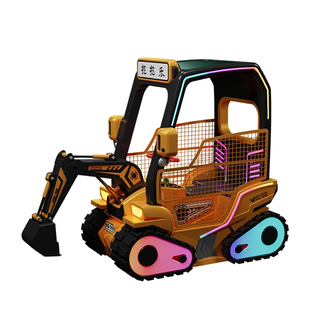 Amusement Rides Coin Operated Game Machine Treasure Digger Mini Excavator Ride on Car for Sale