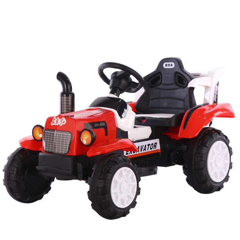 Children's Electric Ride-On Tractor Toy with Remote Control Kids