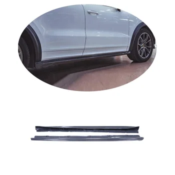 MXGET wholesale price CMS style carbon fiber body kit for porsche cayenne 9Y0 carbon fiberside skirts for cayenne 9Y0