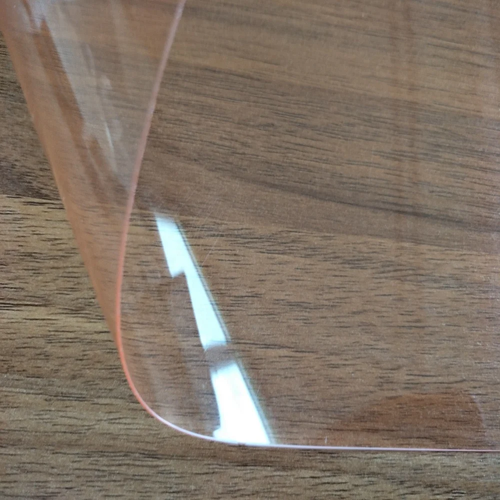 Flexible PVC Transparent Plastic Sheets 0.2-2mm Thickness Double Film for Flooring & Decoration Smooth Colorful