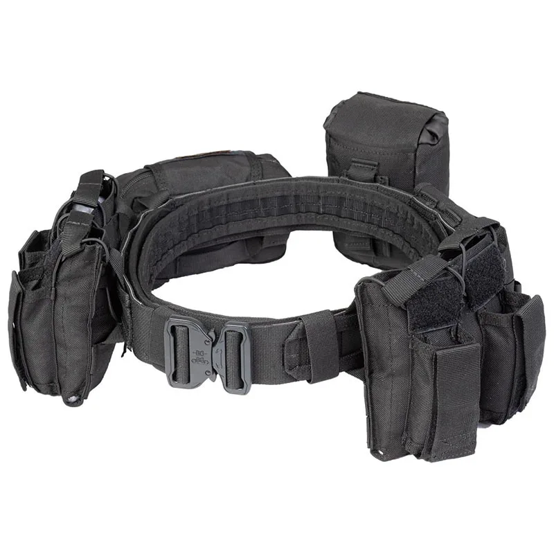 Upgrade Double Adjustment Tactical Belt Sport Enthusiasts Detachable Tactical Duty Belts Utility Belts with Accessories Pouches