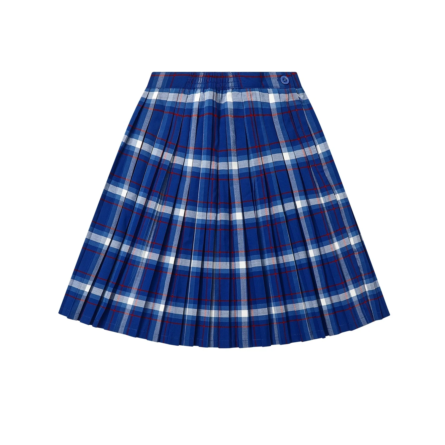 Custom Blue White Checkered Plaid Dress Skirts for Kids Girls School Uniform  Skirt Autumn Season Made Polyester School Clothes| Alibaba.com