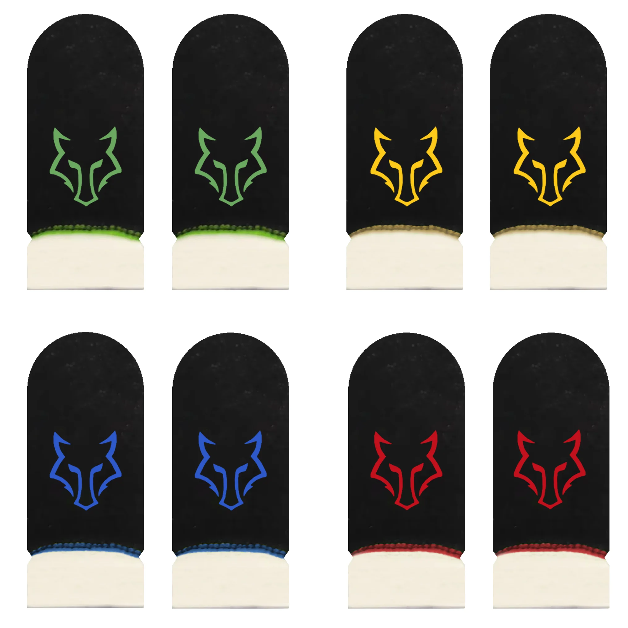 Logo Customized Breathable Wasp Feeler Sweat-proof Touch Screen Thumbs Finger Sleeve for Pubg Mobile Phone Gaming