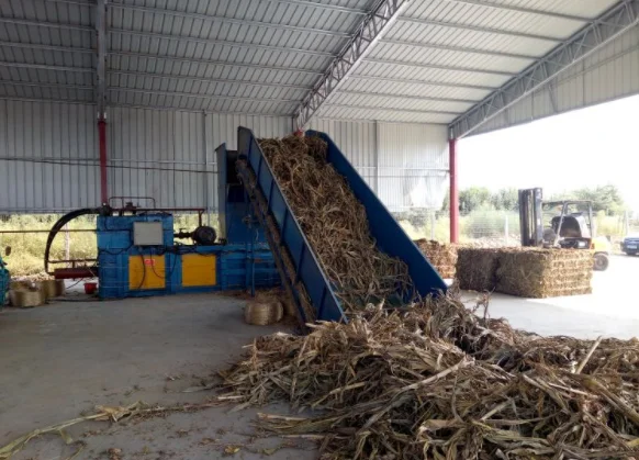 JILI Clothing Baler Cutting & Packing Machine Hydraulic Driven Automatic 220V/380V Paper/Plastic/Wood Packaging