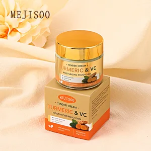 Natural Skin Moisturizer Whitening Hydrating Brightening Moisturizing Anti-spot Turmeric Vitamin C Face Cream