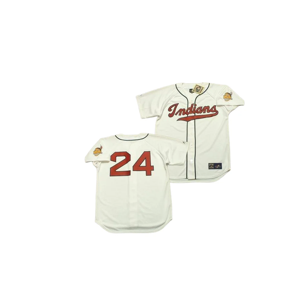 Wholesale Men's Cleveland 24 Early Wynn 25 Vic Davalillo 26 Boog Powell 28  Corey Kluber Throwback Baseball Jersey Stitched S-5xl From m.