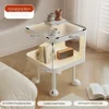 40x40 cm cream-white iridescent glass-with sensor light