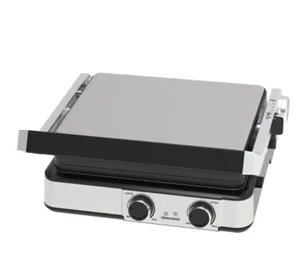 Household Adjustable Temperature Timer 4 Slices Large Detachable Plate Stainless Steel  Adjustable Dutch/French