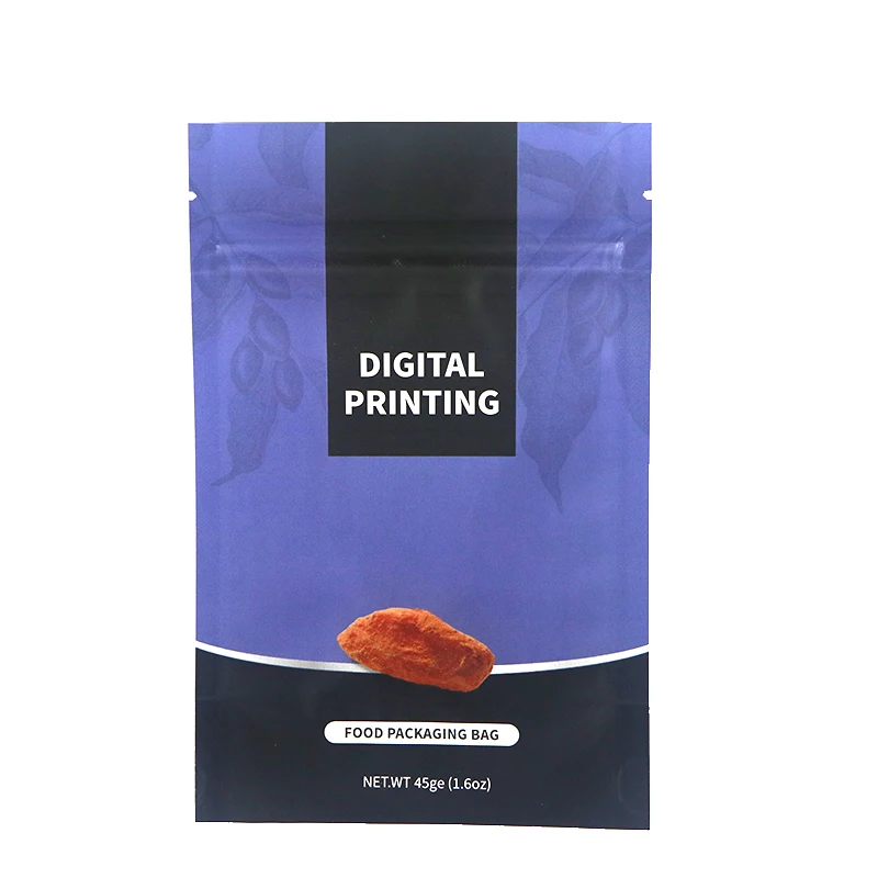 Digital Printed Matte Ziplock Bags Stand up Packaging Smell Proof Mylar Pouch Herbs and Spices Bag Zip Lock Bags of 5 10 KG