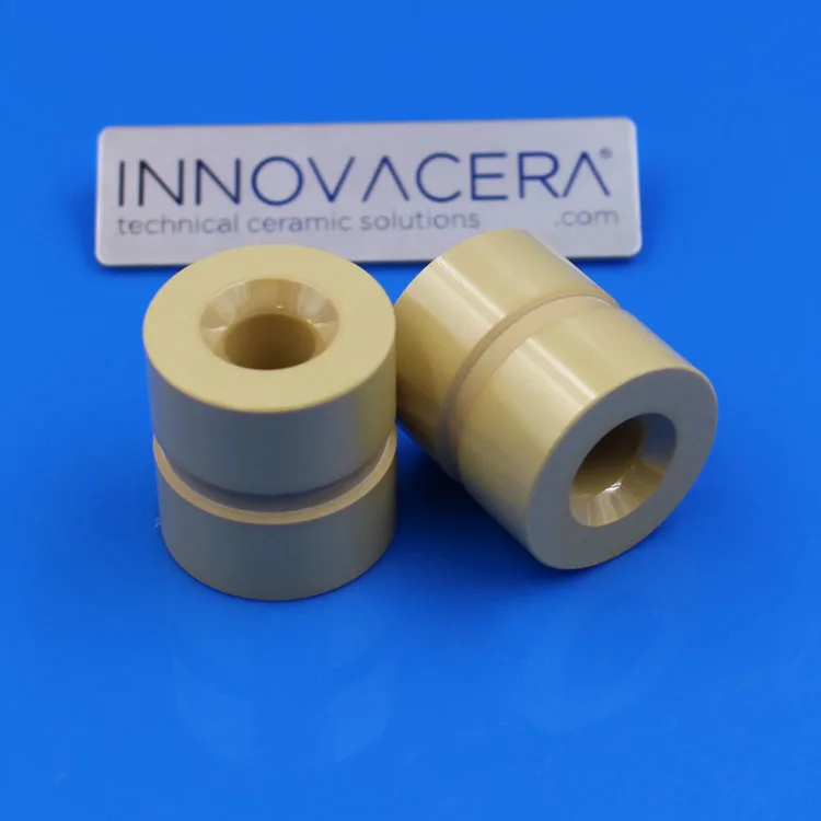 Innovacera High Purity Industrial Magnesium Oxide Zirconia Ceramic Tube
