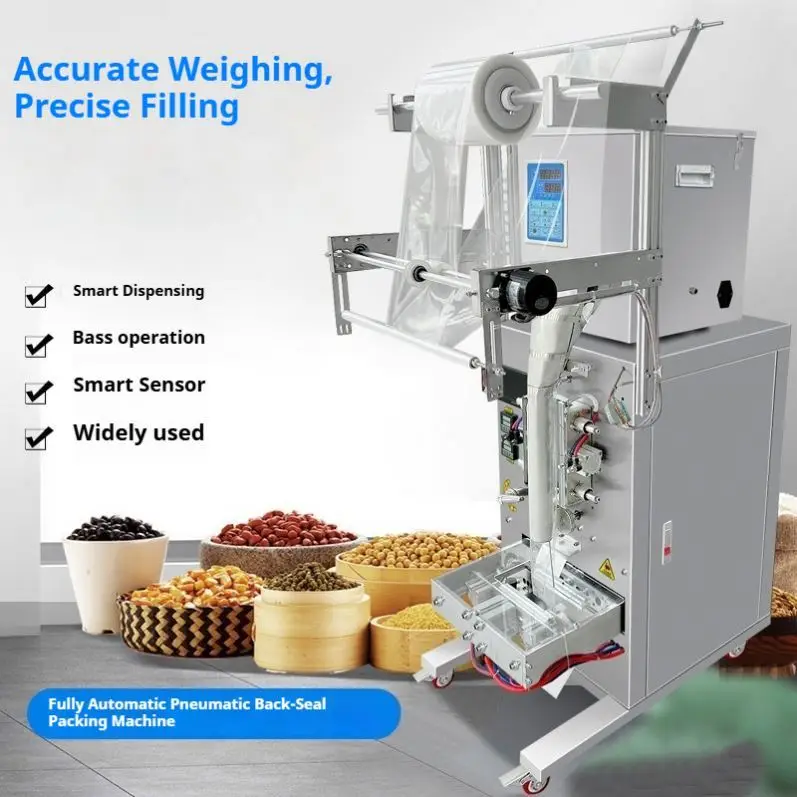 TEBAK Fully Automatic Pneumatic Packaging Machine, with Quantitative Weighing and Multi-functional Filling.