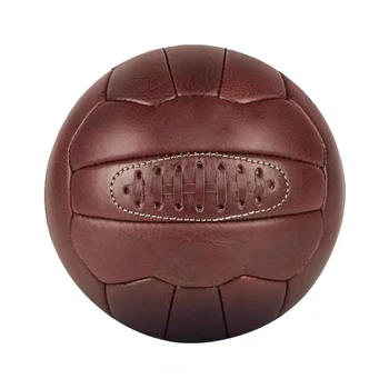 Old Fashion Vintage Style Football Genuine Leather Antique Soccer Ball