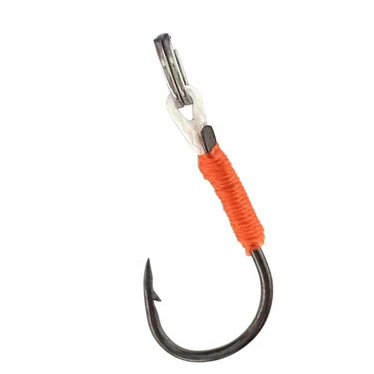 vertical jig hook saltwater fishing assist